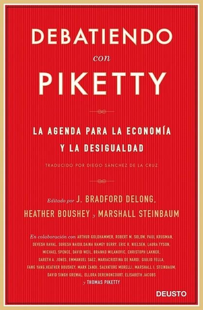 DEBATIENDO CON PIKETTY | 9788423427444 | BOUSHEY, HEATHER/DELONG, J. BRADFORD/STEINBAUM, MARSHALL