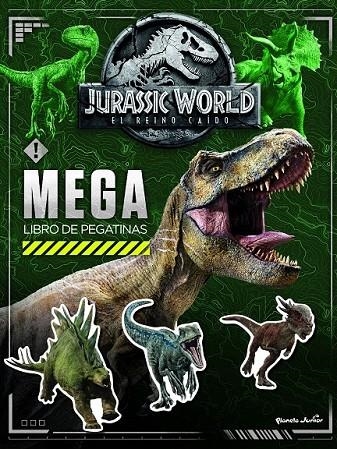 JURASSIC WORLD. MEGALIBRO DE PEGATINAS | 9788408185390 | UNIVERSAL STUDIOS