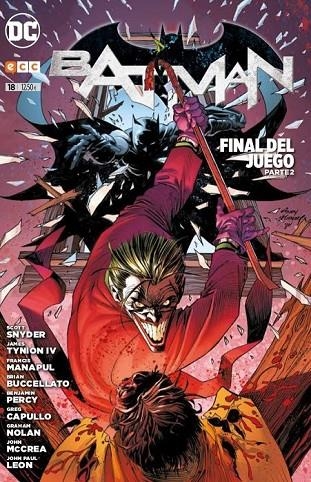 BATMAN (REEDICIÓN TRIMESTRAL) NÚM. 18 | 9788417276553 | SNYDER, SCOTT/BUCCELLATO, BRIAN/MANAPUL, FRANCIS/TYNION IV, JAMES/PERCY, BENJAMIN