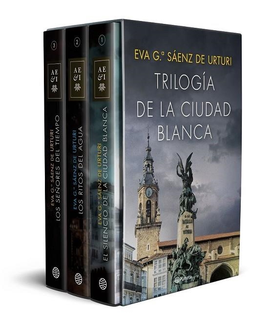 ESTUCHE TRILOGÍA LA CIUDAD BLANCA | 9788408196280 | GARCÍA SÁENZ DE URTURI, EVA