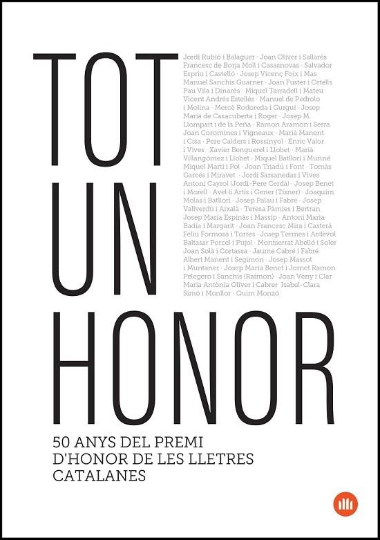 TOT UN HONOR | 9788417088460 | VARIOS AUTORES