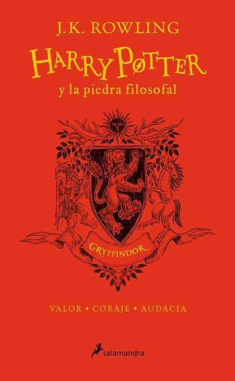 HARRY POTTER Y LA PIEDRA FILOSOFAL (GRYFFINDOR) (ED. 20 ANIVERSARIO)  | 9788498388879