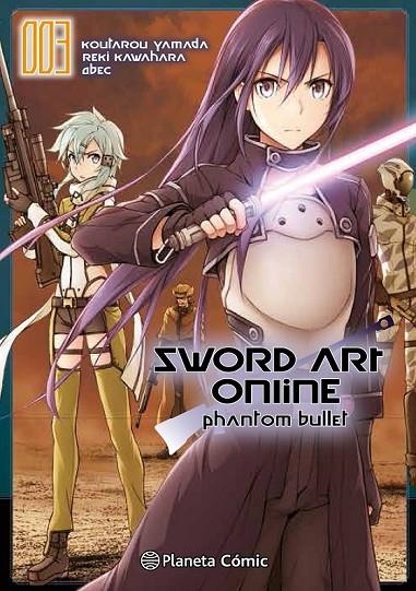 SWORD ART ONLINE PHANTOM BULLET Nº 03/03 (MANGA) | 9788491461807 | KAWAHARA, REKI