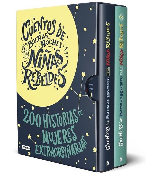 ESTUCHE CUENTOS DE BUENAS NOCHES PARA NIÑAS REBELDES | 9788408196952 | FAVILLI, ELENA/CAVALLO, FRANCESCA