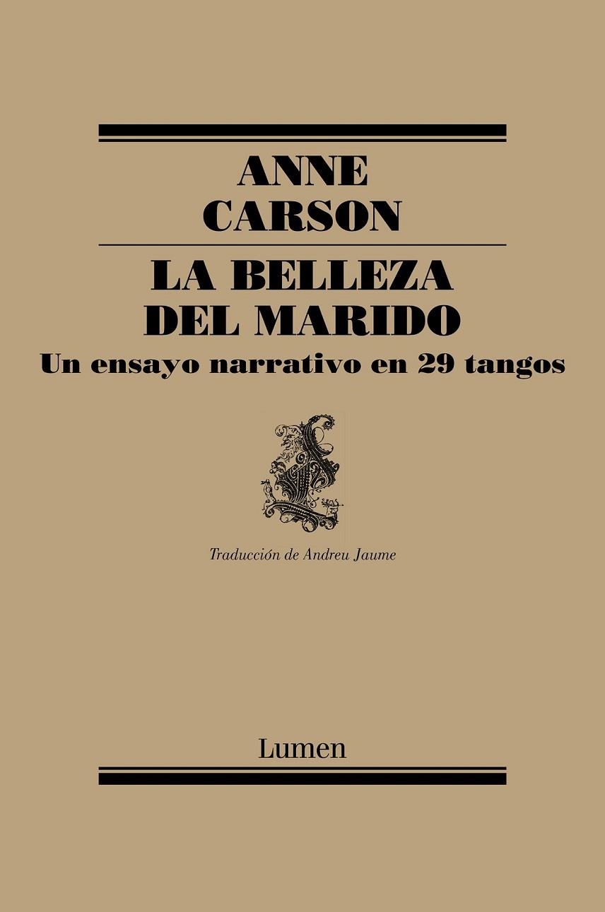 LA BELLEZA DEL MARIDO | 9788426407184 | CARSON, ANNE