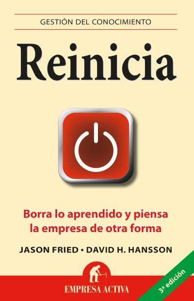 REINICIA | 9788492452583 | FRIED, JASON/HEINEMEIER HANSSON, DAVID