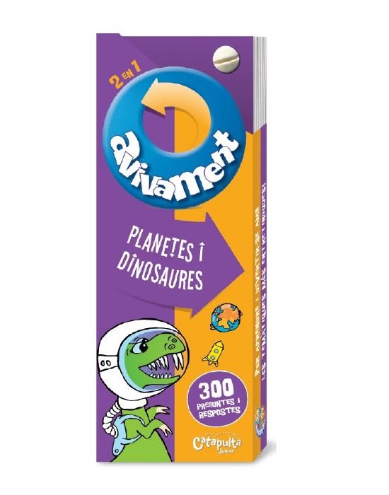 PLANETES I DINOSAURES- AVIVAMENT 2 EN 1 | 9789876375870 | ELS EDITORS DE CATAPULTA;