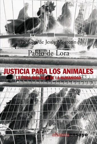 JUSTICIA PARA LOS ANIMALES | 9788420641577 | DE LORA, PABLO