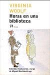 HORAS EN UNA BIBLIOTECA (PERSONALIA) | 9788476697184 | WOOLF, VIRGINIA