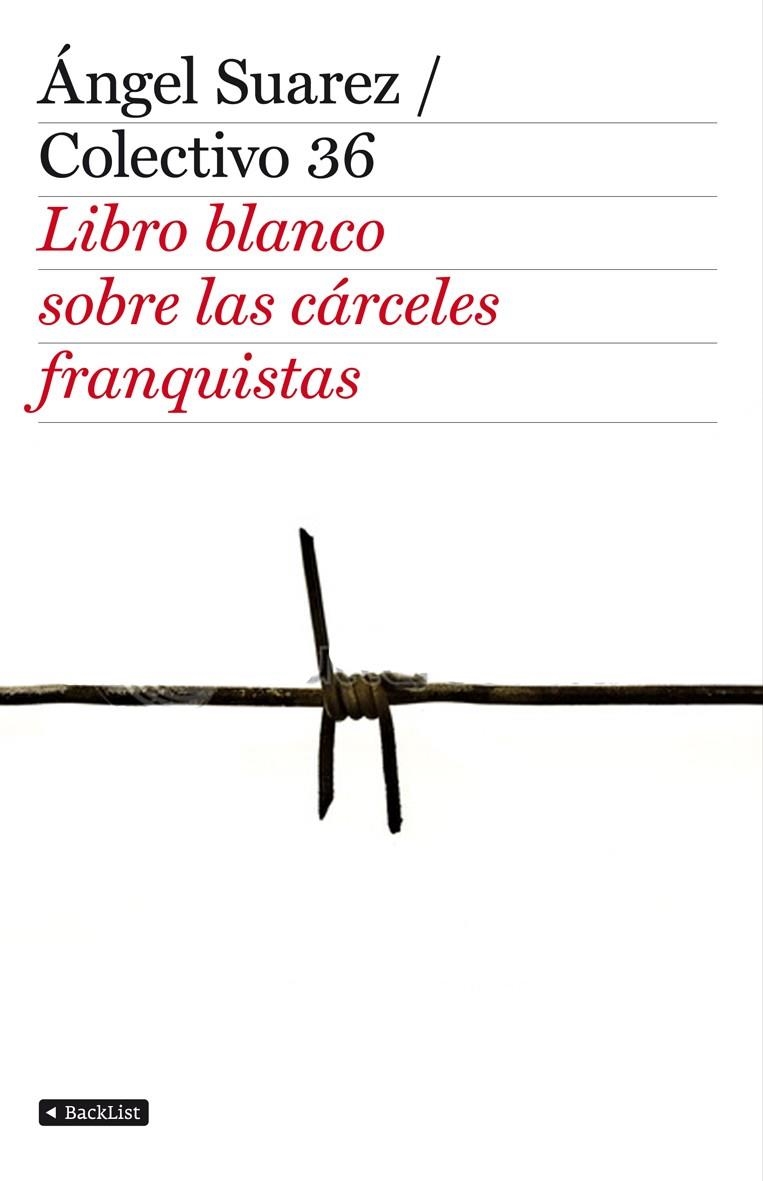 LIBRO BLANCO SOBRE LAS CARCELES FRANQUISTAS (BACKLIST) | 9788408103349 | SUAREZ, ANGEL - COLECTIVO 36