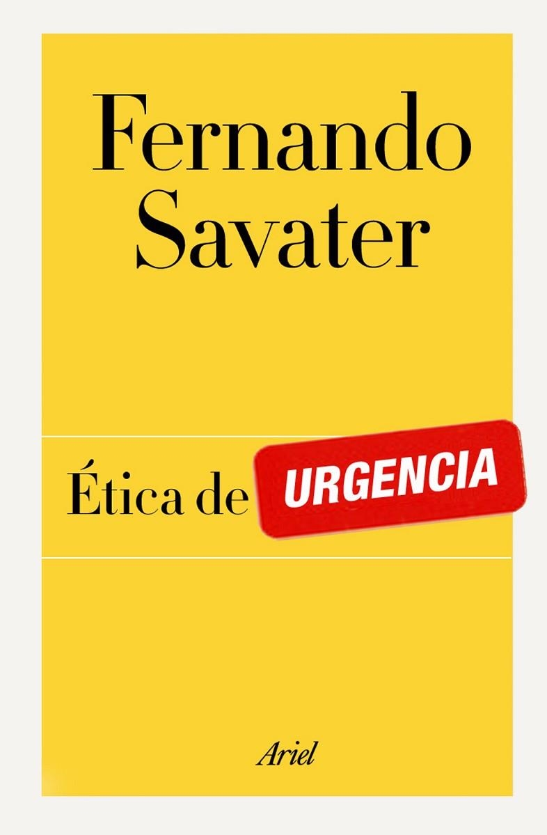 ÉTICA DE URGENCIA (BFS) | 9788434404908 | SAVATER, FERNANDO