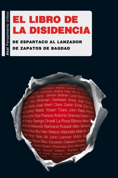 LIBRO DE LA DISEDENCIA. DE ESPARTACO AL LANZADOR DE ZAPATOS | 9788446035473 | HSIAO, ANDREW - LIM - AUDREA