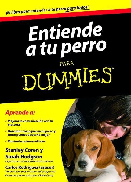 ENTIENDE A TU PERRO PARA DUMMIES | 9788432920752