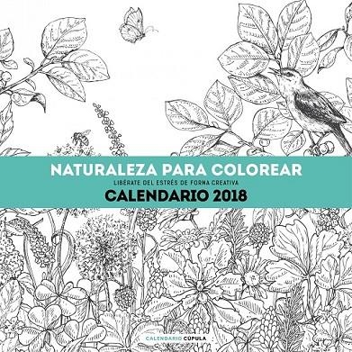 CALENDARIO NATURALEZA PARA COLOREAR 2018 | 9788448023553 | AA. VV.