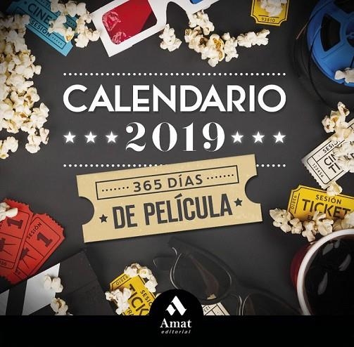 CALENDARIO CINE 2019 | 9788417208387 | AMAT EDITORIAL