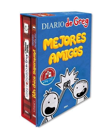 ESTUCHE MEJORES AMIGOS ROWLEY - GREG | 9788427220850 | KINNEY JEFF