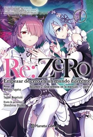 RE:ZERO CHAPTER 2 (MANGA) Nº 01 | 9788413411415 | NAGATSUKI, TAPPEI/FUGETSU, MAKOTO