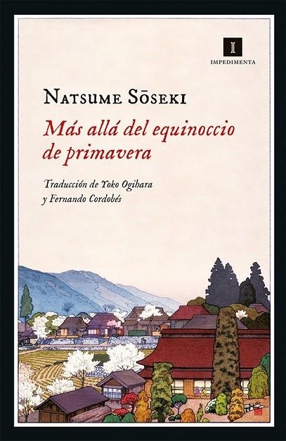 MÁS ALLÁ DEL EQUINOCCIO DE PRIMAVERA | 9788417115920 | SOSEKI, NATSUME