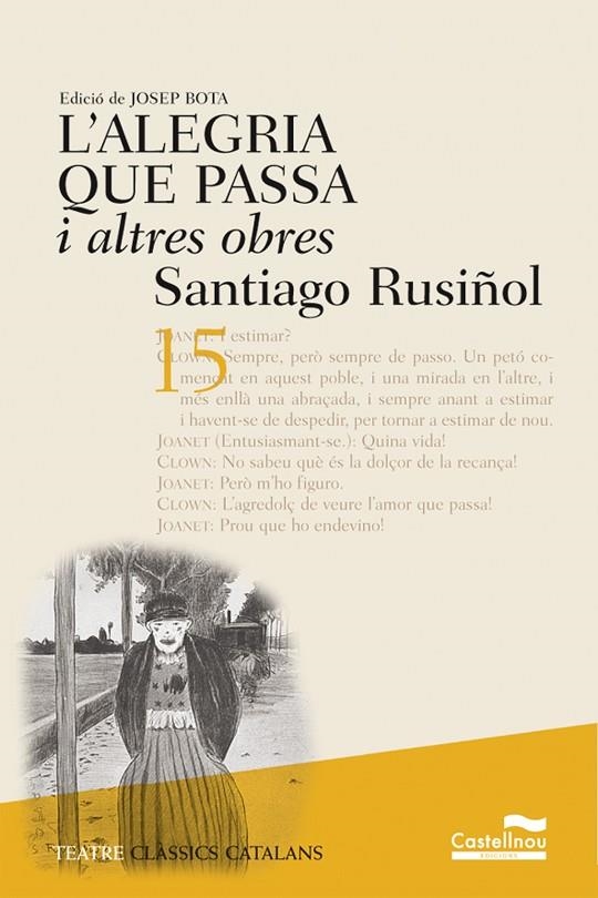 L'ALEGRIA QUE PASSA I ALTRES OBRES | 9788482875927 | RUSIÑOL, SANTIAGO