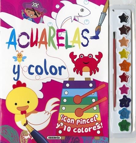 ACUARELAS Y COLOR | 9788467768862 | EDICIONES, SUSAETA