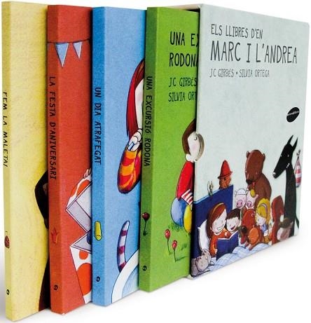 MALETA ELS LLIBRES D'EN MARC I L'ANDREA | 9788415095606 | JOAN CARLES, GIRBÉS APARISI