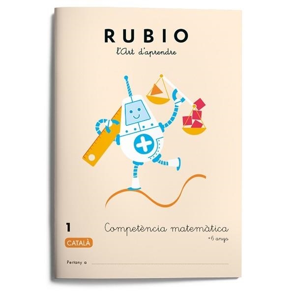 COMPETÈNCIA MATEMÀTICA RUBIO 1 (CATALÀ) | 9788417427009 | VARIOS AUTORES