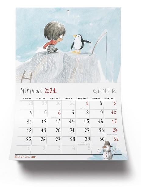 CALENDARI MINIMONI 2021 | 9788417599874 | BONILLA RAYA, ROCIO