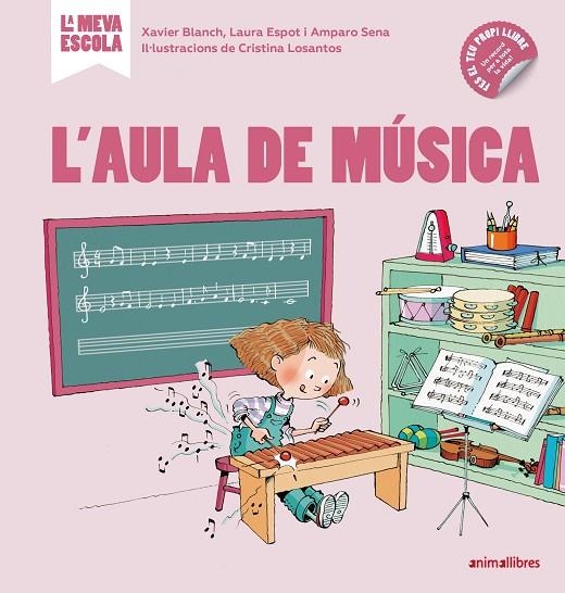 L'AULA DE MÚSICA | 9788417599355 | XAVIER BLANCH, LAURA ESPOT I AMPARO SENA