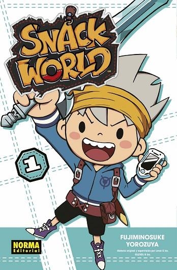 SNACK WORLD 01 | 9788467942316 | FUJIMINOSUKE YOROZUYA / LEVEL-5