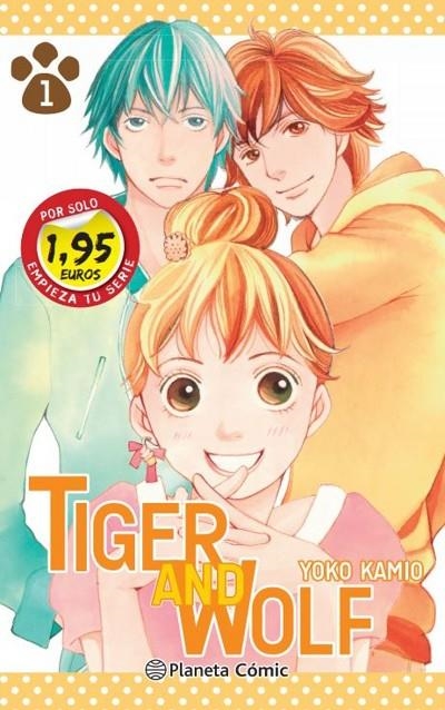 SM TIGER AND WOLF Nº 01 1,95 | 9788413421452 | KAMIO, YOKO