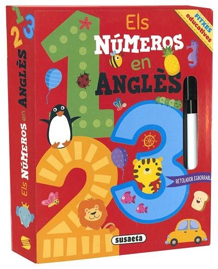 ELS NÚMEROS EN ANGLÈS | 9788467777710 | EDICIONES, SUSAETA