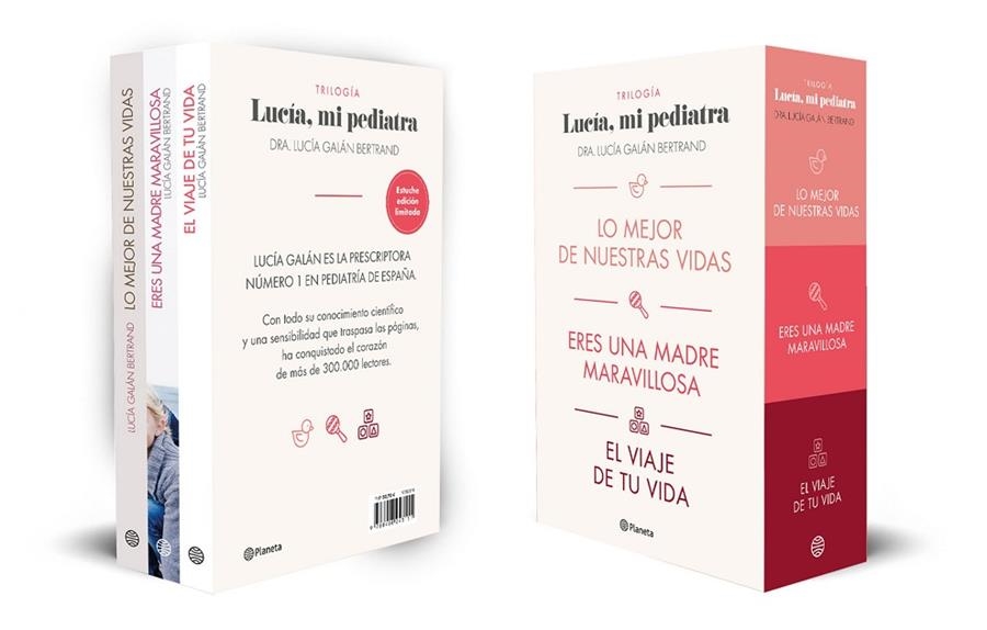 ESTUCHE TRILOGÍA DE LUCÍA, MI PEDIATRA | 9788408249221 | GALÁN BERTRAND, LUCÍA