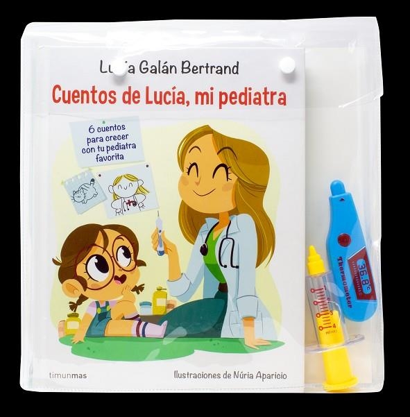 MALETÍN DE CUENTOS DE LUCÍA, MI PEDIATRA | 9788408249405 | GALÁN BERTRAND, LUCÍA/APARICIO, NÚRIA