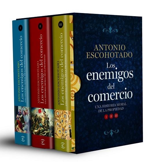 TRILOGÍA LOS ENEMIGOS DEL COMERCIO | 9788467057621 | ESCOHOTADO, ANTONIO