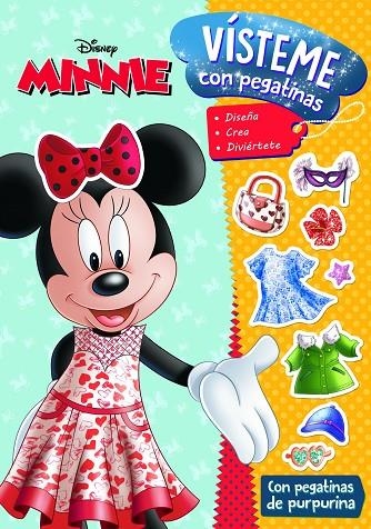 MINNIE. VÍSTEME CON PEGATINAS | 9788418335907 | DISNEY