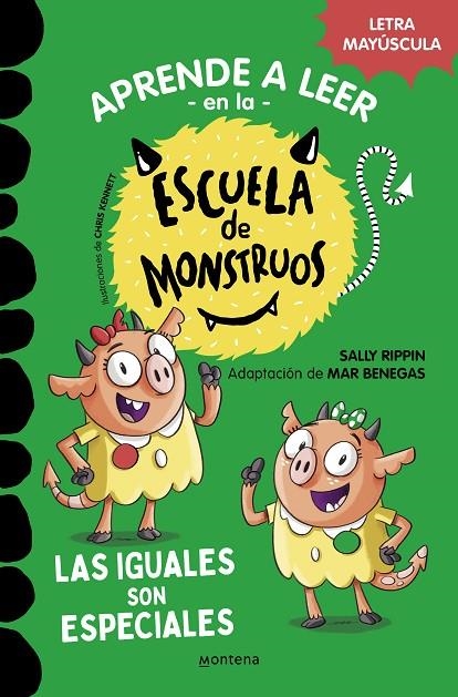 APRENDER A LEER EN LA ESCUELA DE MONSTRUOS 3 - LAS IGUALES SON ESPECIALES | 9788418594045 | RIPPIN, SALLY/BENEGAS, MAR