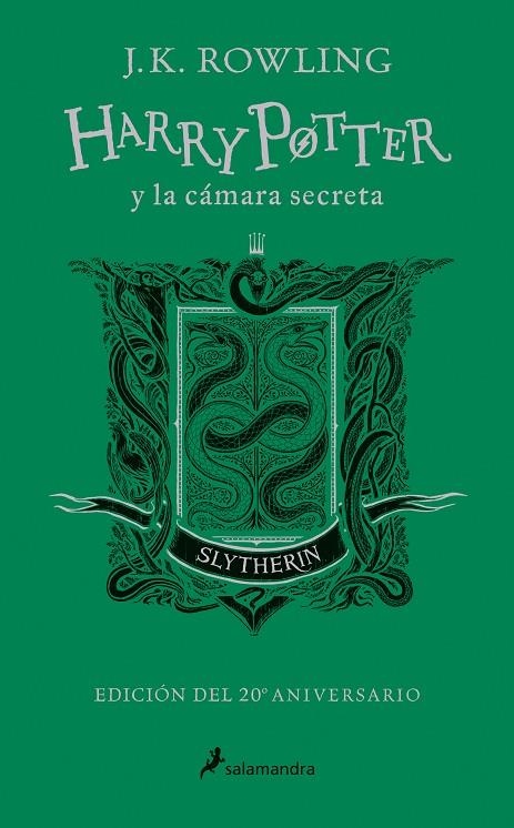 HARRY POTTER Y LA CÁMARA SECRETA (EDICIÓN SLYTHERIN DEL 20º ANIVERSARIO) (HARRY | 9788498389777 | ROWLING, J.K.