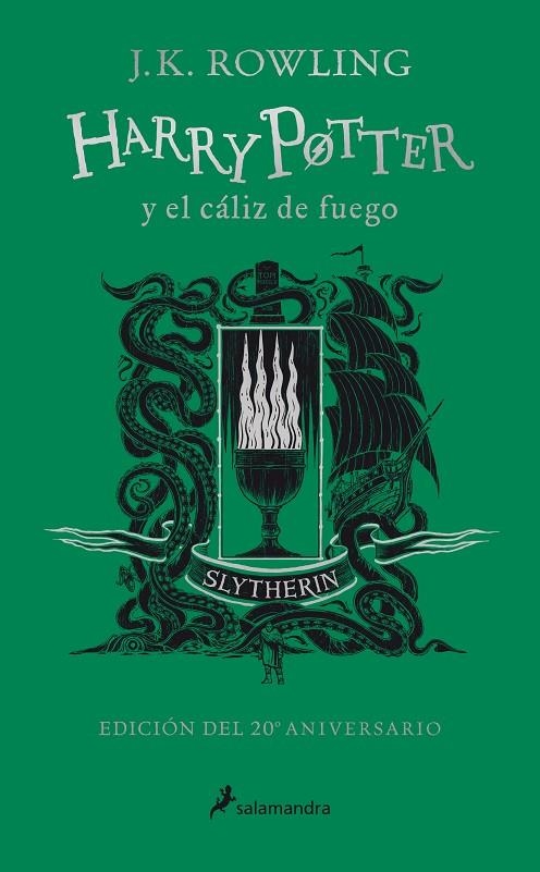 HARRY POTTER Y EL CÁLIZ DE FUEGO (EDICIÓN SLYTHERIN DE 20º ANIVERSARIO) (HARRY P | 9788418174377 | ROWLING, J.K.