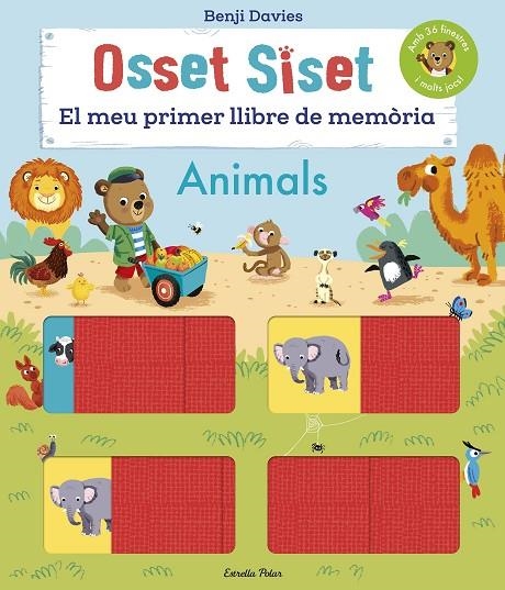 OSSET SISET. EL MEU PRIMER LLIBRE DE MEMÒRIA. ANIMALS | 9788413890906 | DAVIES, BENJI