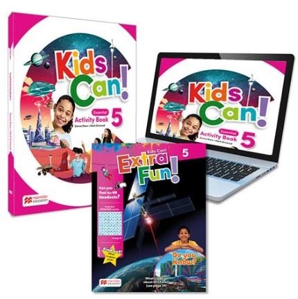 KIDS CAN! 5 ACTIVITY BOOK, EXTRAFUN & PUPIL'S APP: CUADERNO DE ACTIVIDADES IMPRE | 9781380053411 | OMEROND, MARK/SHAW, DONNA