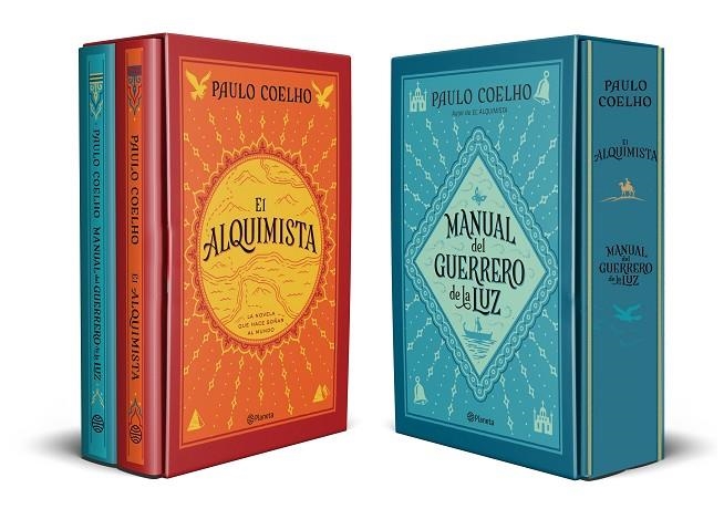 ESTUCHE EL ALQUIMISTA Y MANUAL DEL GUERRERO DE LA LUZ | 9788408259688 | COELHO, PAULO