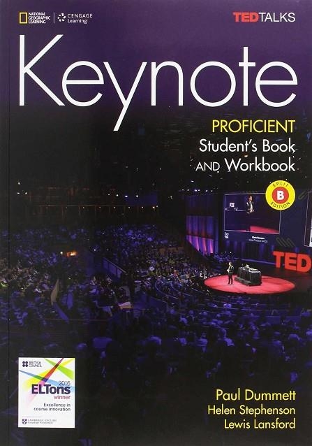 KEYNOTE PROFICIENT B. STUDENT'S BOOK AND WORKBOOK | 9781337561358 | DUMMETT, PAUL/STEPHENSON, HELEN/LANSFORD, LEWIS