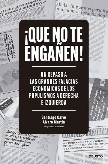 ¡QUE NO TE ENGAÑEN! | 9788423434411 | MARTÍN, ÁLVARO/CALVO, SANTIAGO