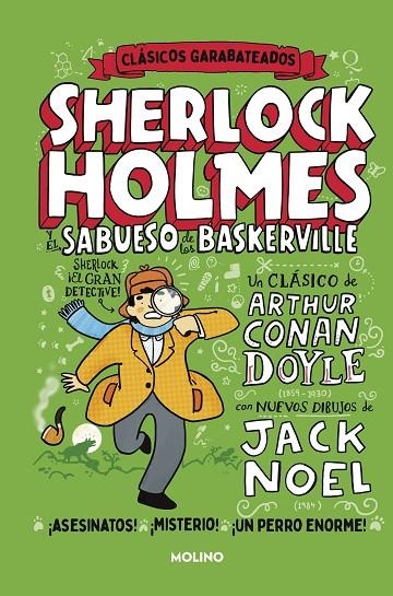 EL SABUESO DE LOS BASKERVILLE (CLÁSICOS GARABATEADOS) | 9788427219373 | DOYLE, SIR ARTHUR CONAN/NOEL, JACK