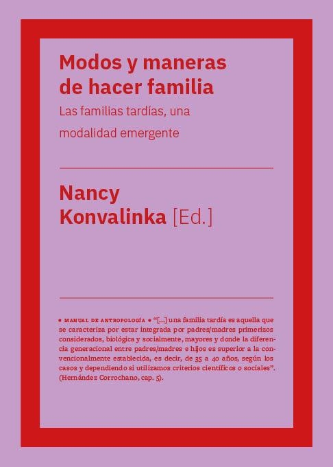 MODOS Y MANERAS DE HACER FAMILIA | 9788418236952