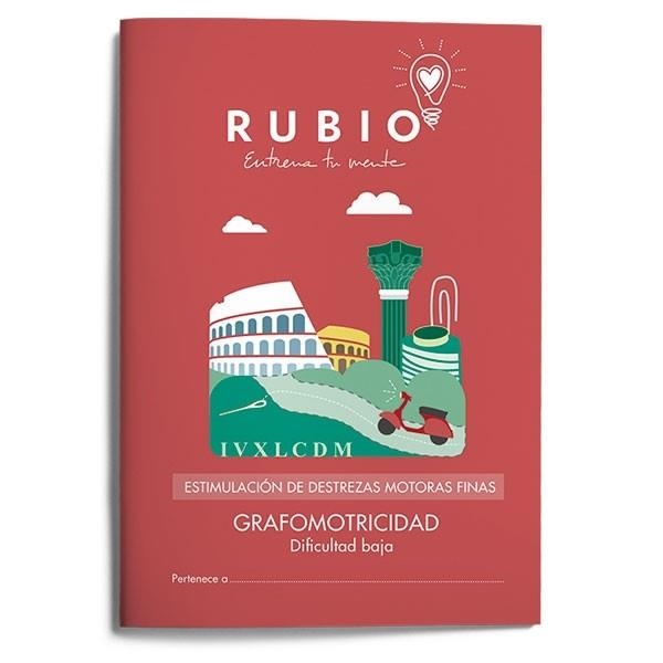 ESTIMULACIÓN DE DESTREZAS MOTORAS FINAS: GRAFOMOTRICIDAD (DIFICULTAD BAJA) | 9788416744008 | FUNDACIÓN CUADERNOS RUBIO