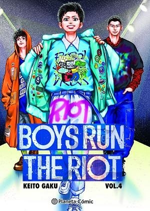 BOYS RUN THE RIOT Nº 04/04 | 9788411403344 | GAKU, KEITO