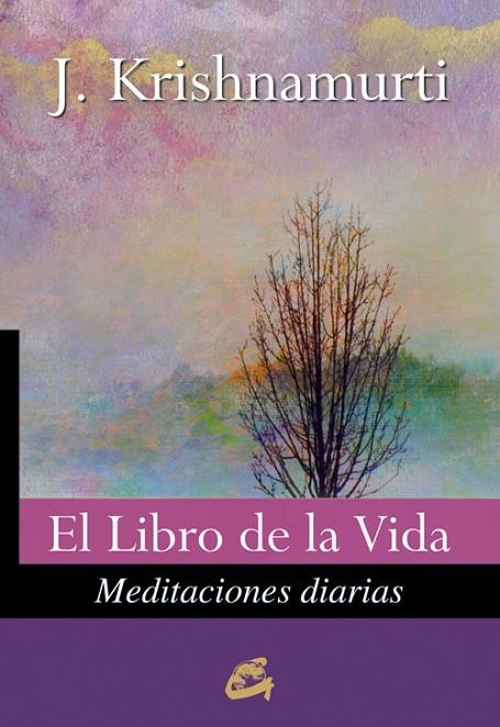 EL LIBRO DE LA VIDA | 9788484453604 | KRISHNAMURTI, JIDDU