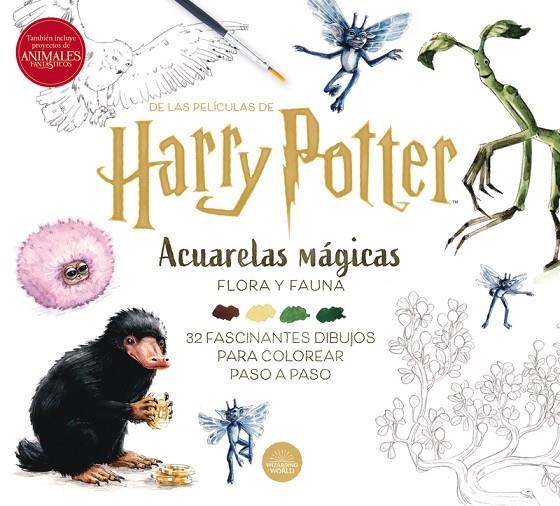 HARRY POTTER. ACUARELAS MÁGICAS: FLORA Y FAUNA | 9791259571939 | POTTER, HARRY