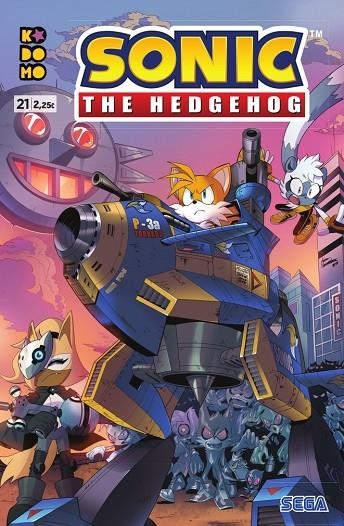 SONIC: THE HEDHEGOG NÚM. 21 | 9788418658662 | FLYNN, IAN